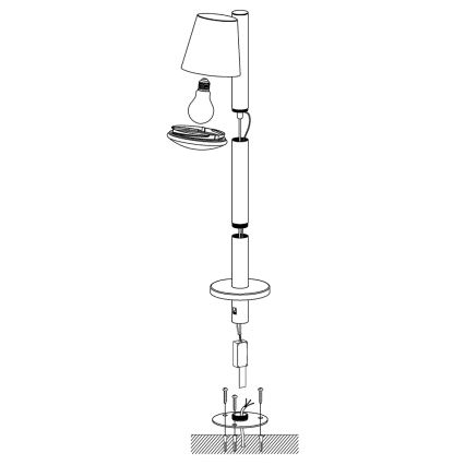 Eglo - LED RGB Dimbar Utomhuslampa CALDIERO-C 1xE27/9W/230V matt krom