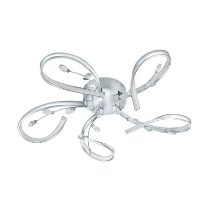Eglo 97487 - LED fast Kristallkrona VALLEMARE 5xLED/6,6W/230V
