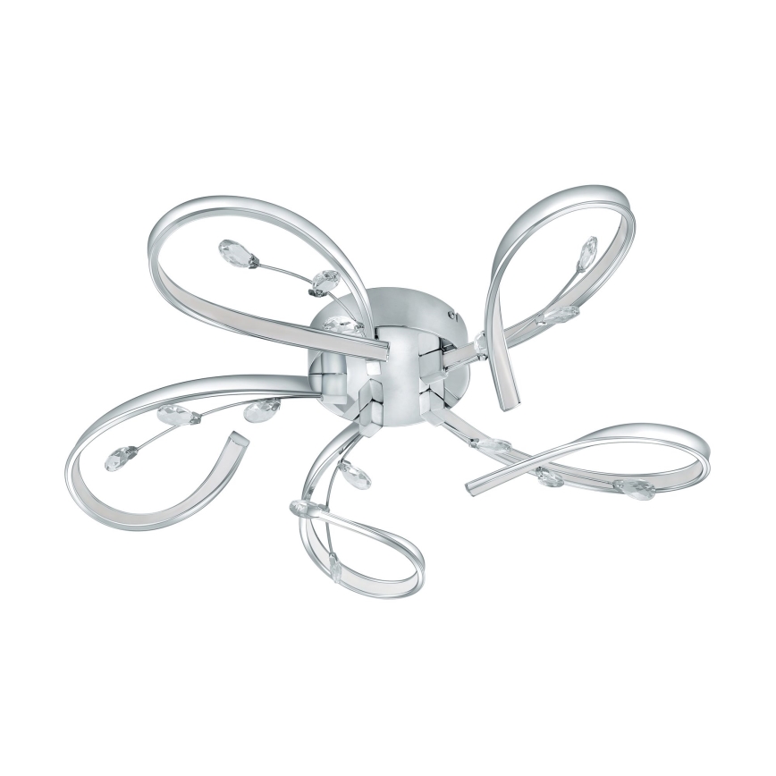 Eglo 97487 - LED fast Kristallkrona VALLEMARE 5xLED/6,6W/230V