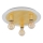Eglo 97492 - LED Takbelysning PASSANO 3xE27/4W/230V guld