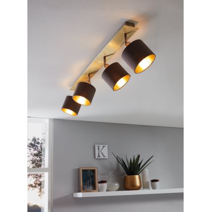Eglo 97539 - Spotlight VALBIANO 4xE14/10W/230V