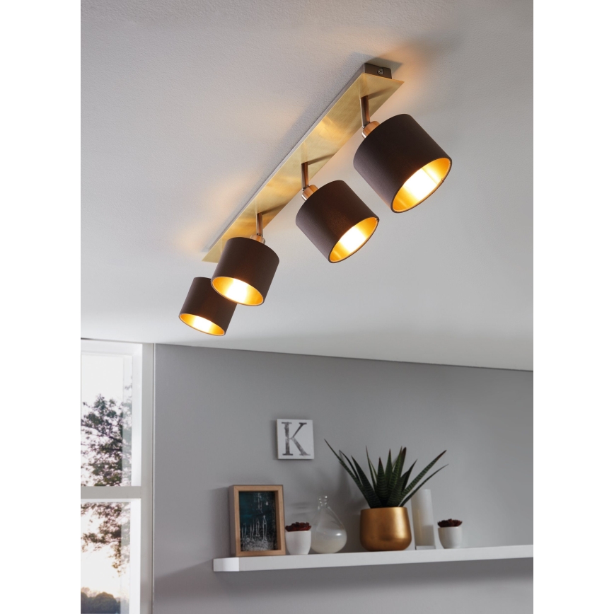 Eglo 97539 - Spotlight VALBIANO 4xE14/10W/230V