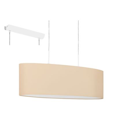 EGLO 97563 - Ljuskrona med snöre PASTERI-P 2xE27/60W/230V