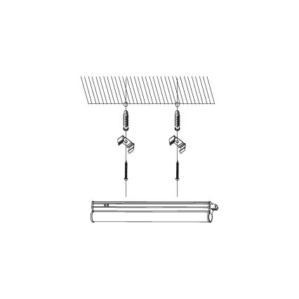 Eglo 97571 - LED köksbelysning bänk DUNDRY LED/3,2W/230V