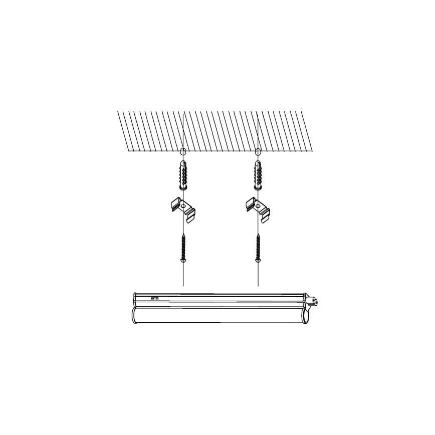 Eglo 97571 - LED köksbelysning bänk DUNDRY LED/3,2W/230V