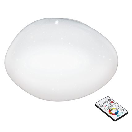 Eglo 97577 - LED Dimbar Takbelysning med Fjärrkontroll  SILERAS LED/21W/230V