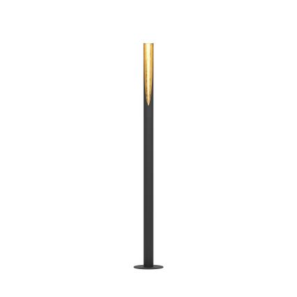 Eglo - LED golvlampa 1xGU10/4,5W/230V svart