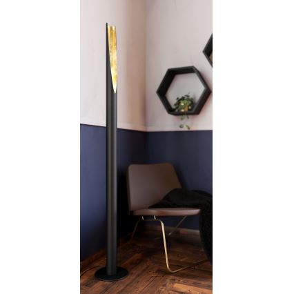 Eglo - LED golvlampa 1xGU10/4,5W/230V svart