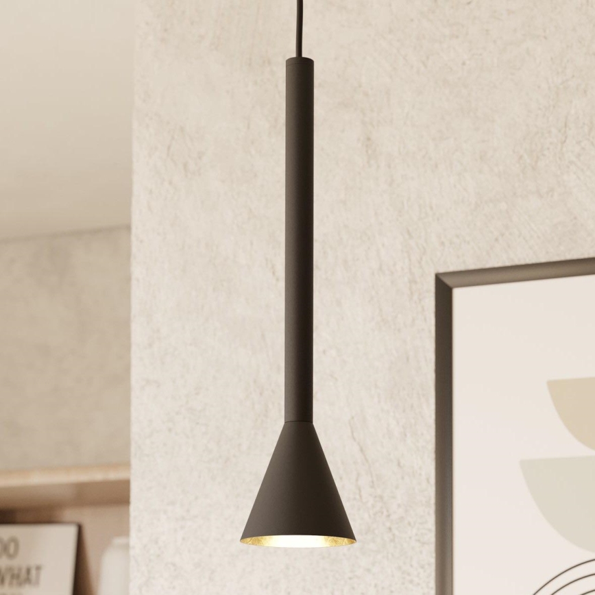 Eglo 97604 - LED Ljuskrona med snöre CORTADERAS 1xGU10/5W/230V