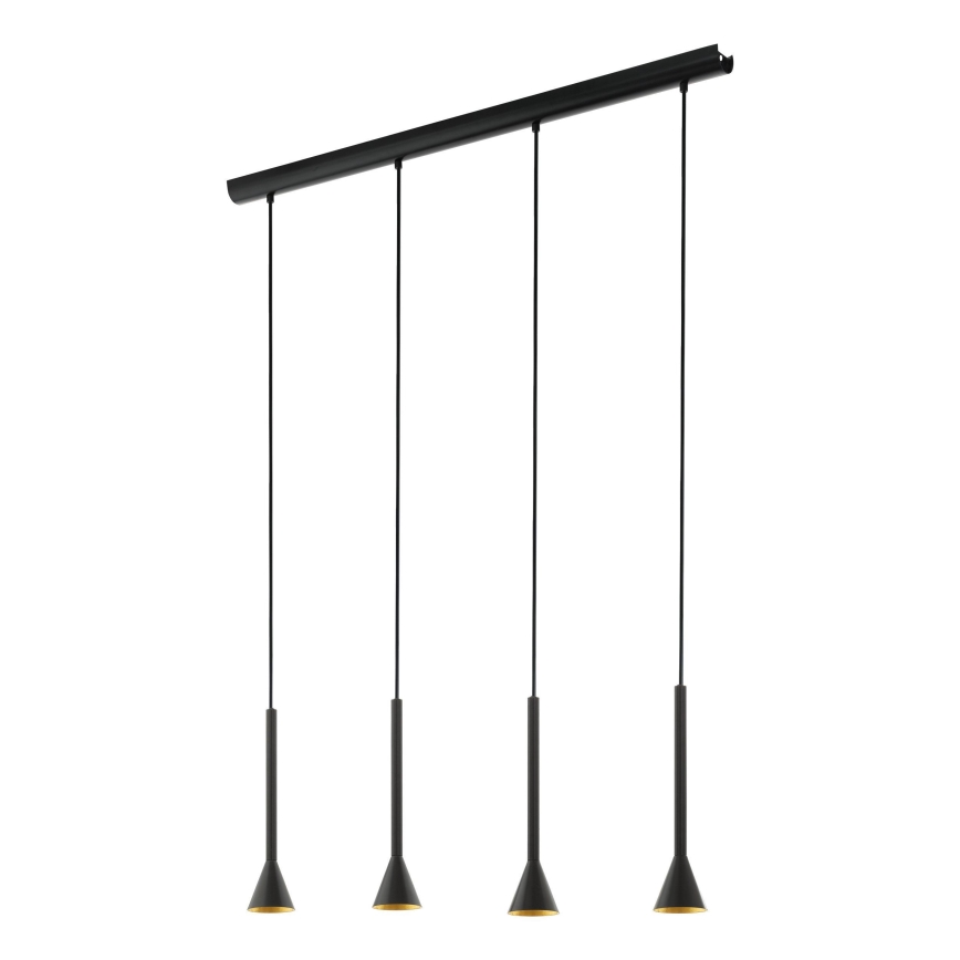 Eglo 97605 - LED Ljuskrona med snöre CORTADERAS 4xGU10/5W/230V