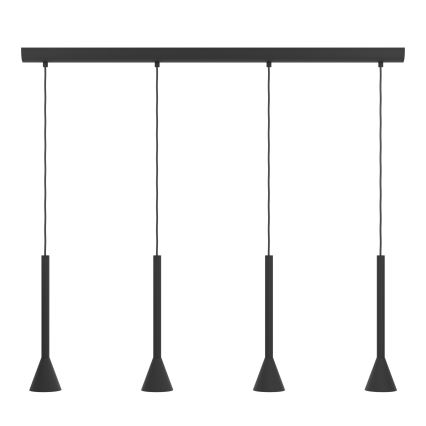 Eglo 97605 - LED Ljuskrona med snöre CORTADERAS 4xGU10/5W/230V