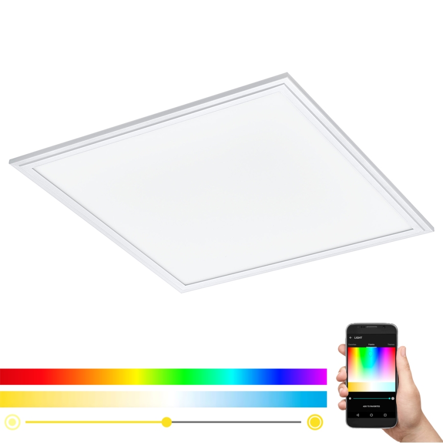 Eglo - LED RGB Ljusreglerad belysning SALOBRENA-C 1xLED/24W/230V + fjärrkontroll