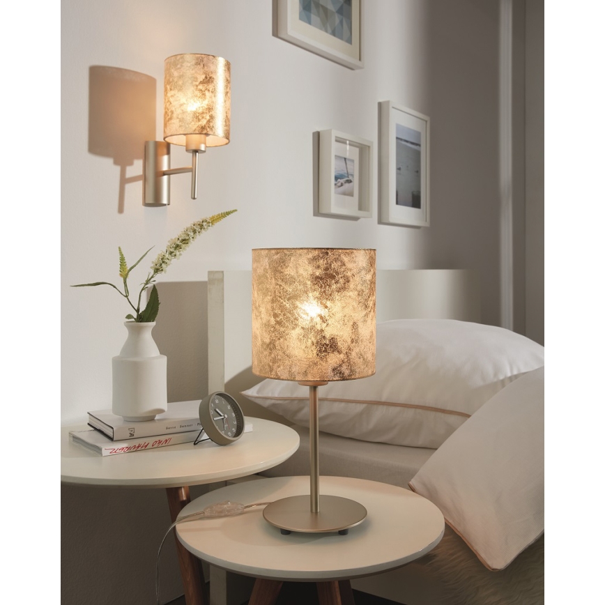 Eglo 97645 - Väggbelysning VISERBELLA 1xE27/60W/230V