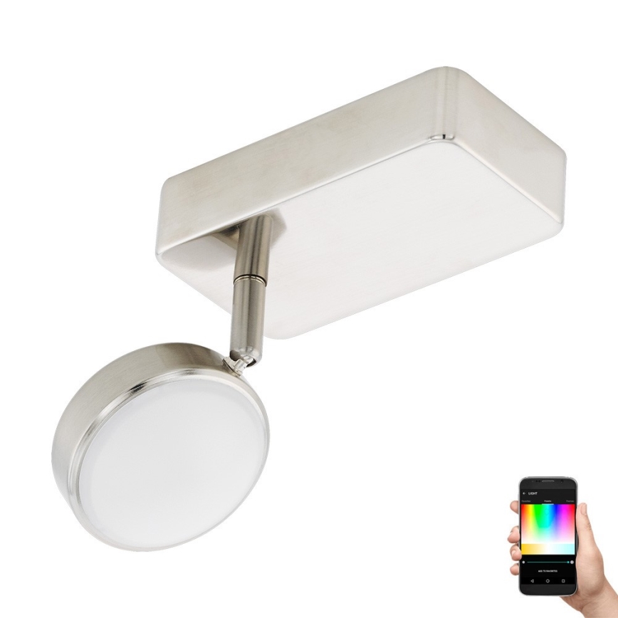Eglo 97714 - LED RGB Dimbar spotlight CORROPOLI-C LED/5W/230V