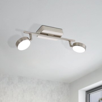 Eglo 97715 - LED RGB Dimbar spotlight CORROPOLI-C 2xLED/5W/230V