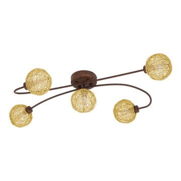 Eglo 97727 - LED Ljuskrona BilIS 1 5xLED/3W/230V