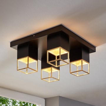 Eglo 97731 - LED-ytmonterad taklampa MONTEBALDO 4xGU10/5W/230V