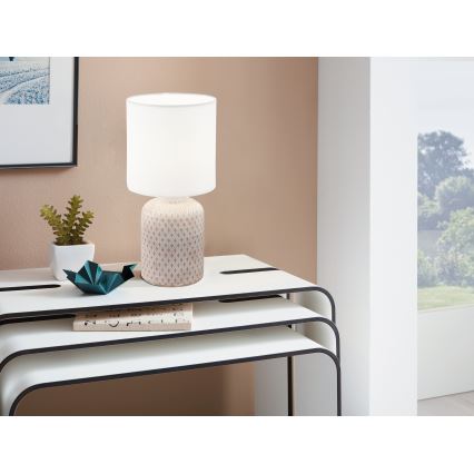 Eglo 97773 - Bordslampa BELLARIVA 1xE14/40W/230V