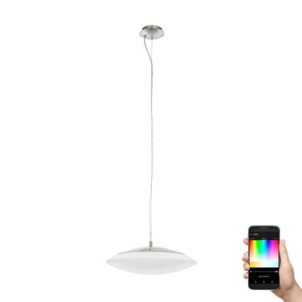 Eglo 97812 - Dimbar LED-lampakrona med snöre FRATTINA-C 1xLED/27W/230V