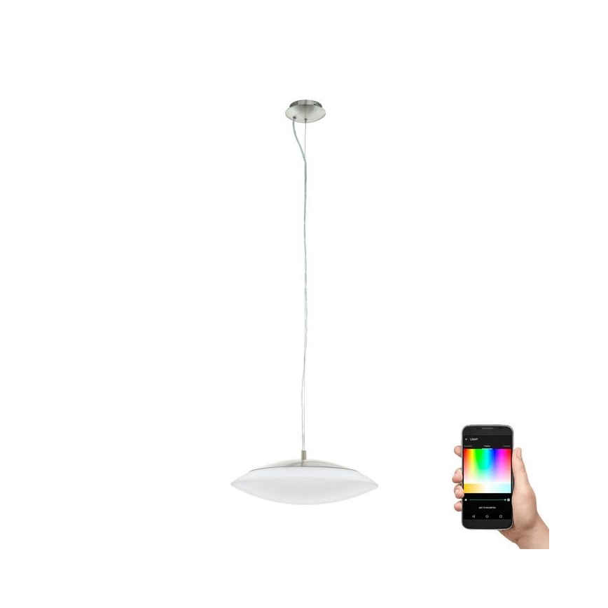 Eglo 97812 - Dimbar LED-lampakrona med snöre FRATTINA-C 1xLED/27W/230V