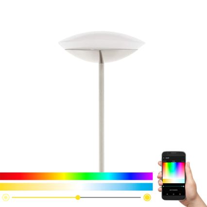 Eglo 97814 - LED RGB Dimbart golvlampa FRATTINA-C 1xLED/18W/230V