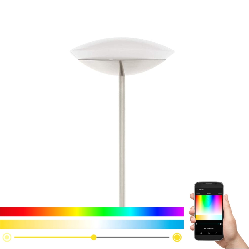 Eglo 97814 - LED RGB Dimbart golvlampa FRATTINA-C 1xLED/18W/230V