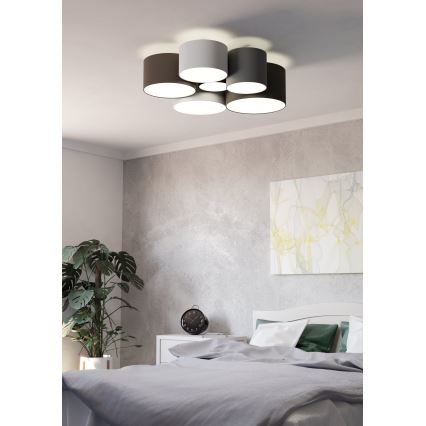 Eglo 97838 - Takbelysning PASTORE 6xE27/40W/230V