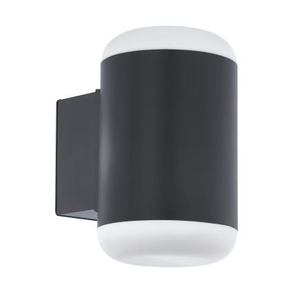 Eglo 97844 - Utomhus Väggbelysning MERLITO 1xE27/10W/230V IP44 svart