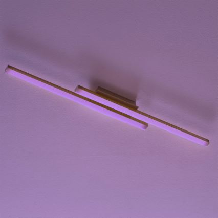 Eglo - Dimbar LED-lampakrona FRAIOLI-C 2xLED/17W/230V
