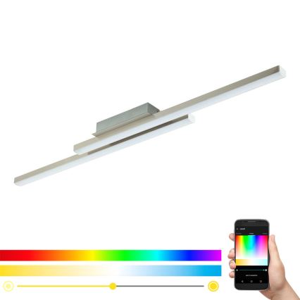 Eglo - Dimbar LED-lampakrona FRAIOLI-C 2xLED/17W/230V
