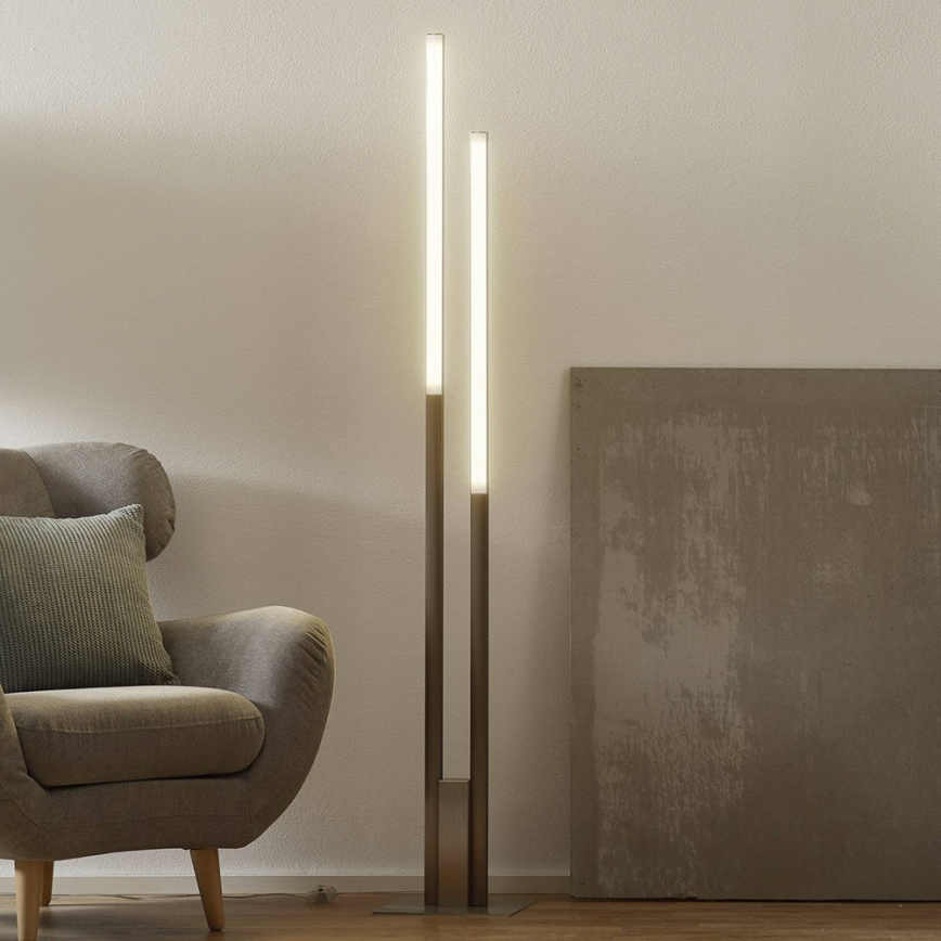 Eglo 97908 - LED Dimbar Golvlampa FRAIOLI-C 2xLED/17W/230V