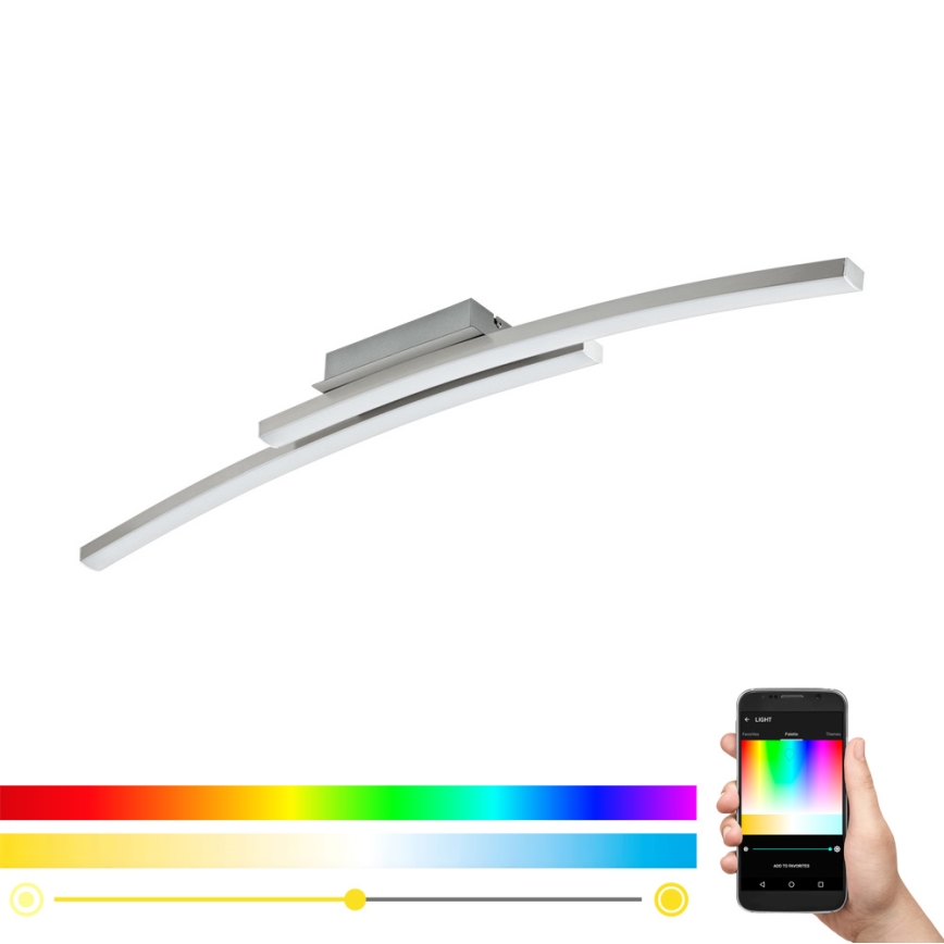 Eglo 97909 - Dimbar LED-lampakrona FRAIOLI-C 2xLED/17W/230V