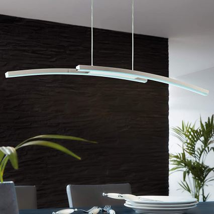 Eglo - Dimbar LED RGB-lampakrona med snöre FRAIOLI-C 2xLED/17W/230V