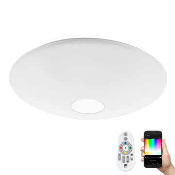 Eglo 97918 - LED RGB dimbar taklampa TOTARI-C LED/34W/230V + fjärrkontroll
