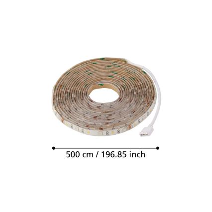 Eglo 97928 - RGB Dimbar LED-lampaslinga FLEX LED/20W/230V IP20