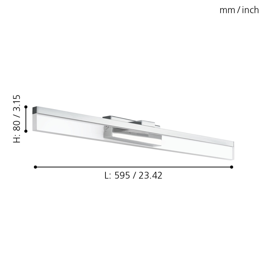 Eglo 97966 - LED Väggbelysning PALMITAL LED/10W/230V
