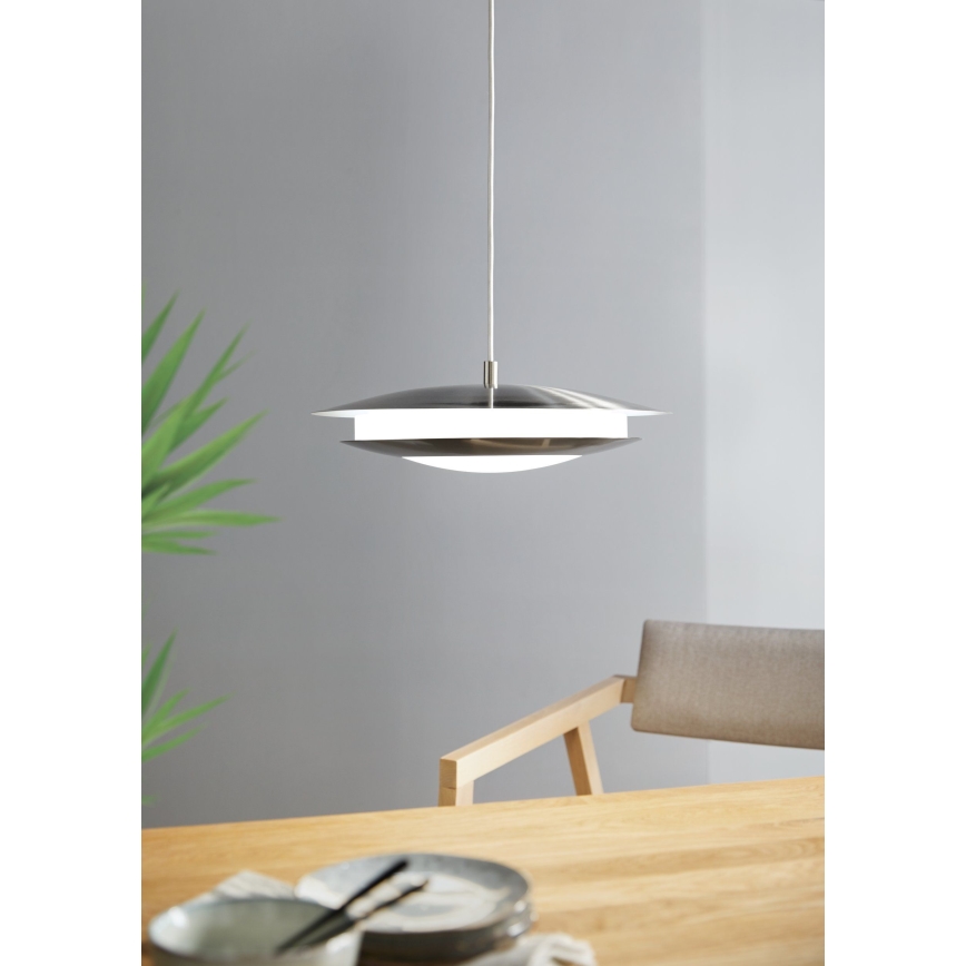 Eglo 98043 - LED RGBW Ljusreglerad ljuskrona på snöre MONEVA LED/18W/230V