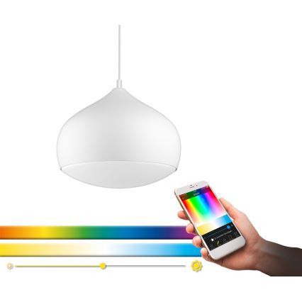 Eglo 98047 - Dimbar LED-lampakrona med snöre COMBA-C LED/18W/230V