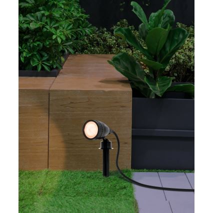 Eglo 98052 - LED RGB Utomhuslampa NEMA-C 1xGU10/5W/230V IP44