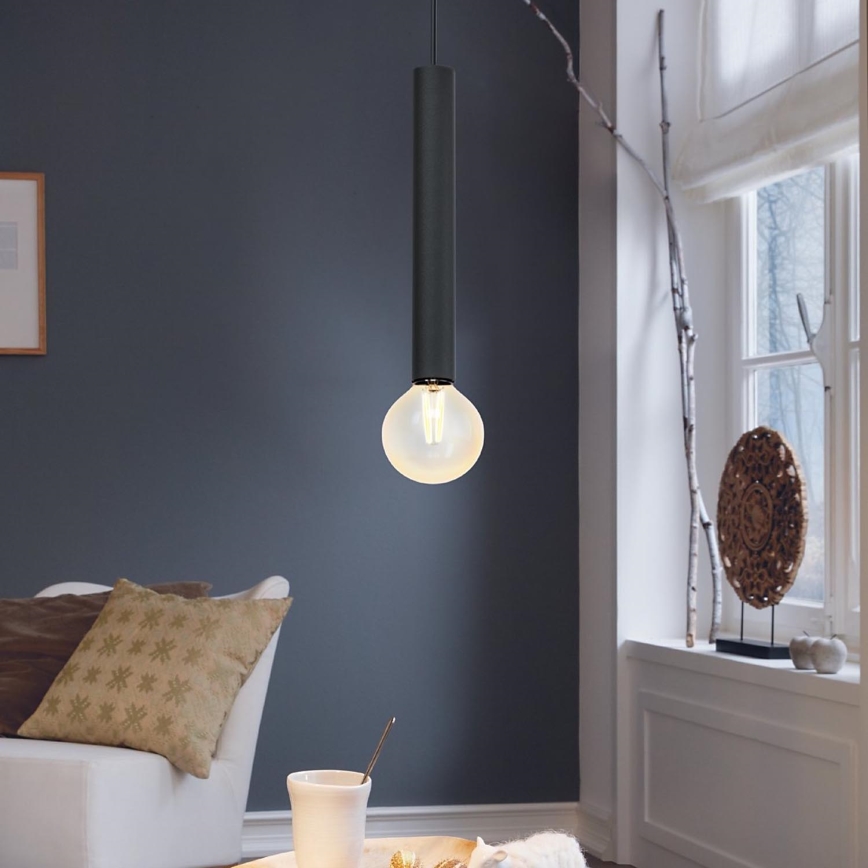 Eglo 98056 - Ljuskrona med snöre CORTENOVA 1xE27/60W/230V
