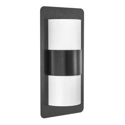 Eglo 98086 - Utomhus Väggbelysning CISTIERNA 2xE27/10W/230V antracit IP44