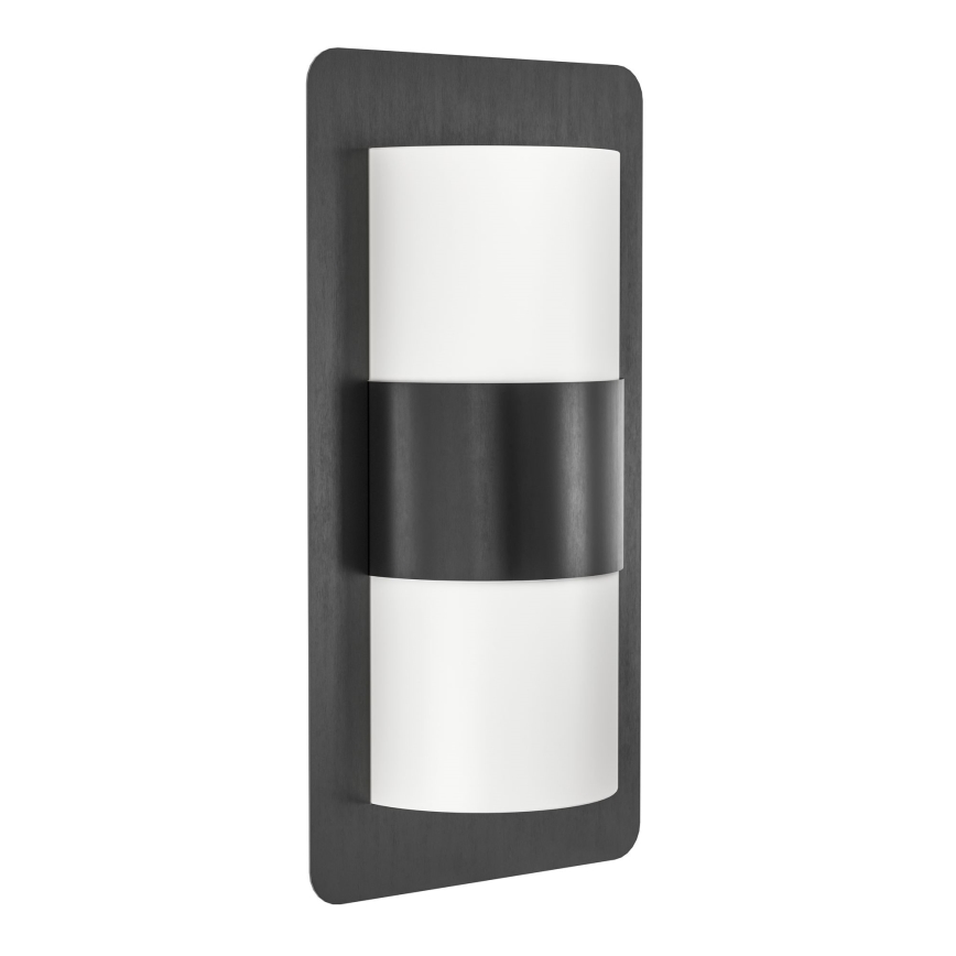 Eglo 98086 - Utomhus Väggbelysning CISTIERNA 2xE27/10W/230V antracit IP44