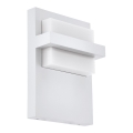 Eglo 98087 - LED Utomhus Väggbelysning CULPINA LED/10W/230V IP44 vit