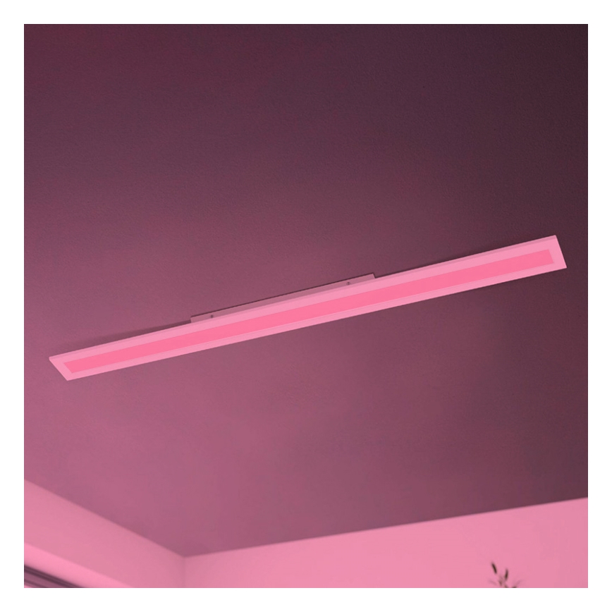 Eglo 98089 - Dimbar LED-panel SALOBRENA-C LED/34W/230V + Fjärrkontroll