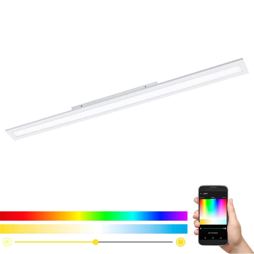 Eglo 98089 - Dimbar LED-panel SALOBRENA-C LED/34W/230V + Fjärrkontroll