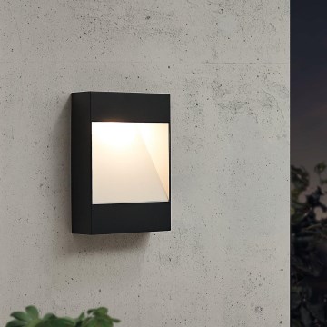 Eglo 98095 - LED Utomhus Väggbelysning MANFRIA LED/10W/230V IP44