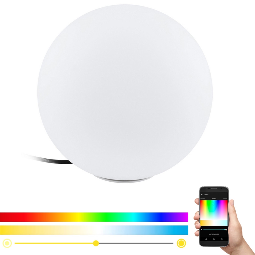 Eglo 98105 - LED RGBW Utomhuslampa MONTEROLO-C 1xLED/9W/230V IP65 Ø300