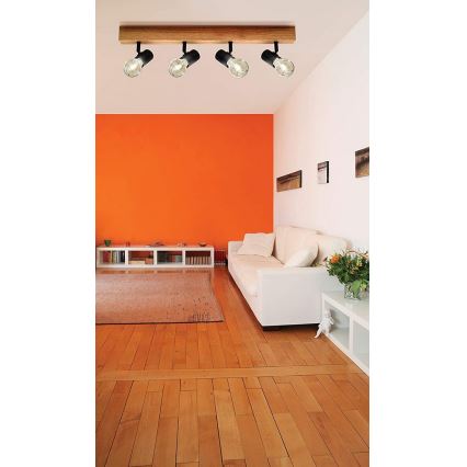 Eglo 98114 - Spotlight TOWNSHEND 3 TOWNSHEND 4xE27/10W/230V