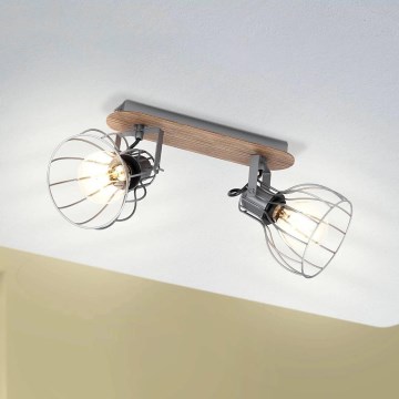 Eglo 98135 - Spotlight SAMBATELLO 2xE27/40W/230V