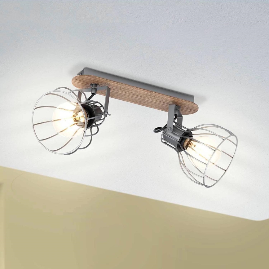 Eglo 98135 - Spotlight SAMBATELLO 2xE27/40W/230V